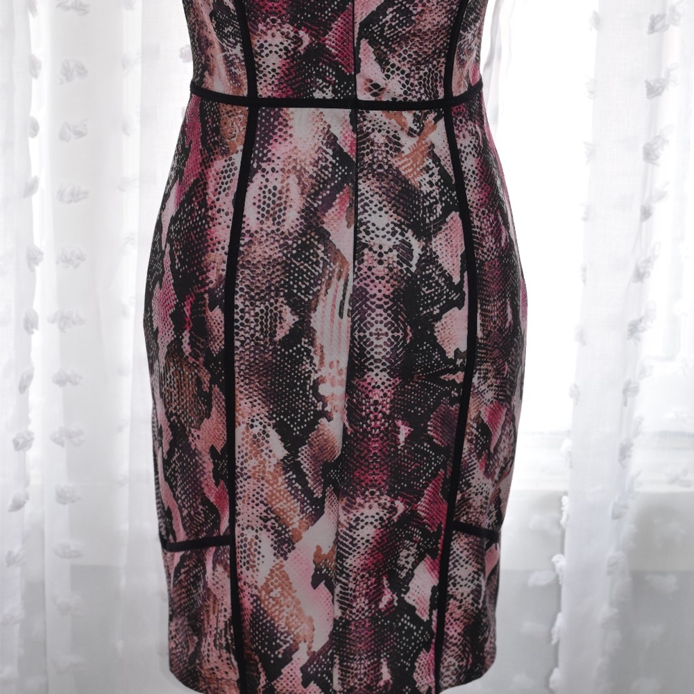Lennifer Lopez snake skin print dress Sz 6 - Picture 5 of 5